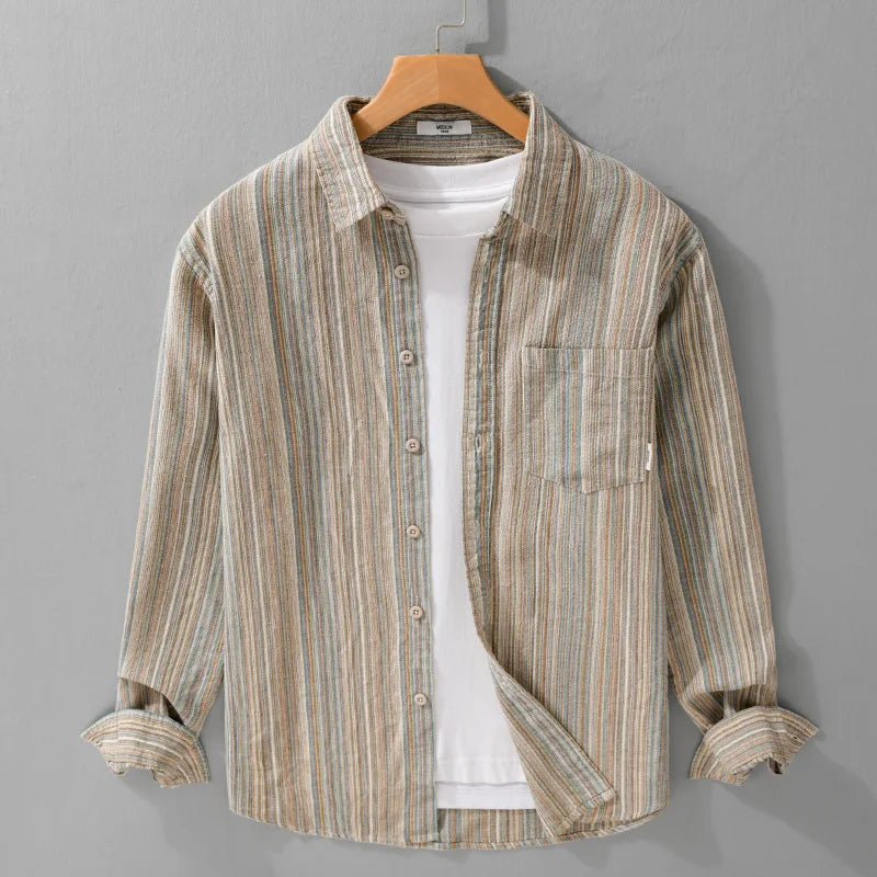 Elyan Peaks Linen Shirt