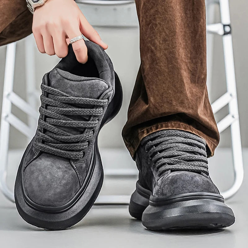 Mercer Platform Suede Sneaker