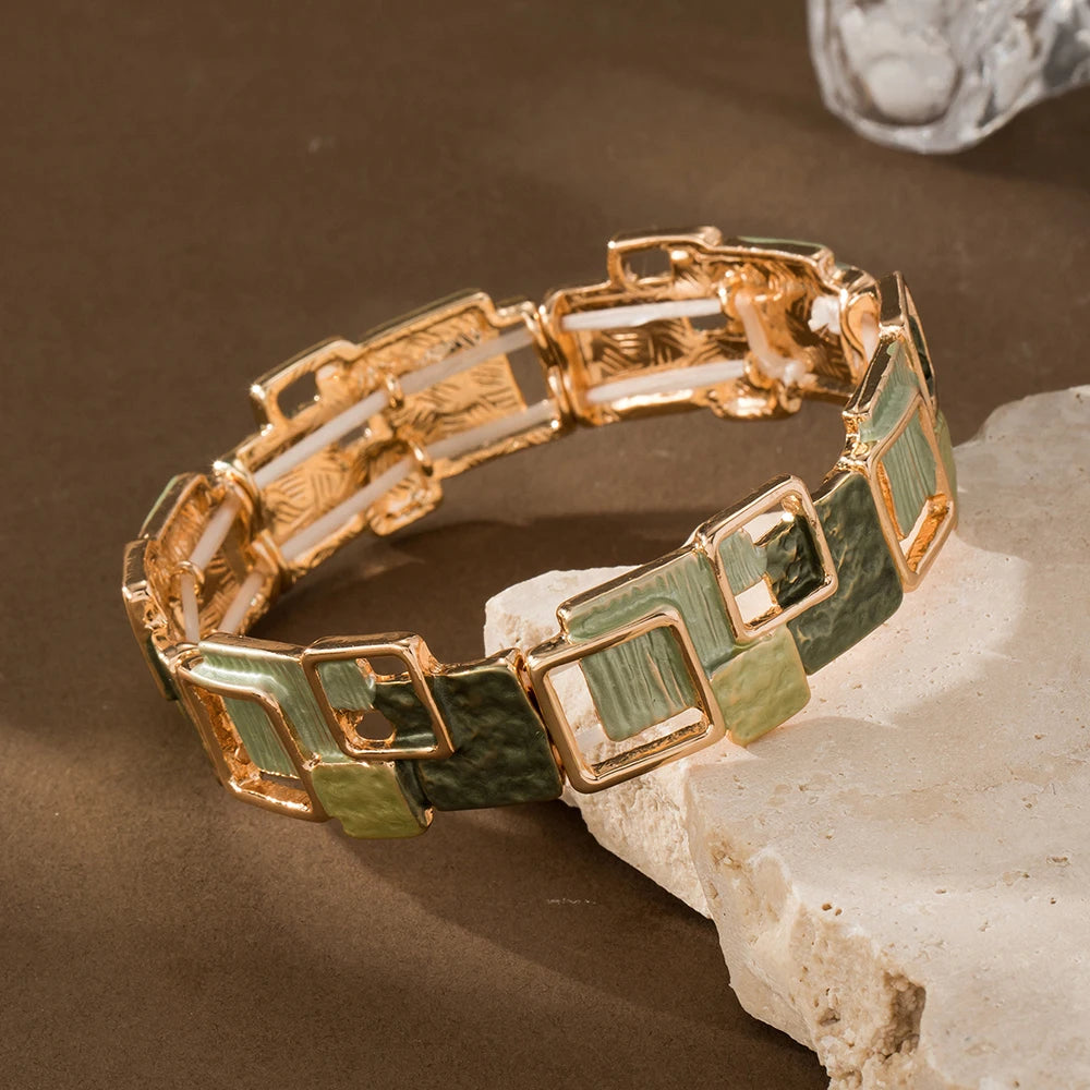 Bracca Verde Link Bracelet