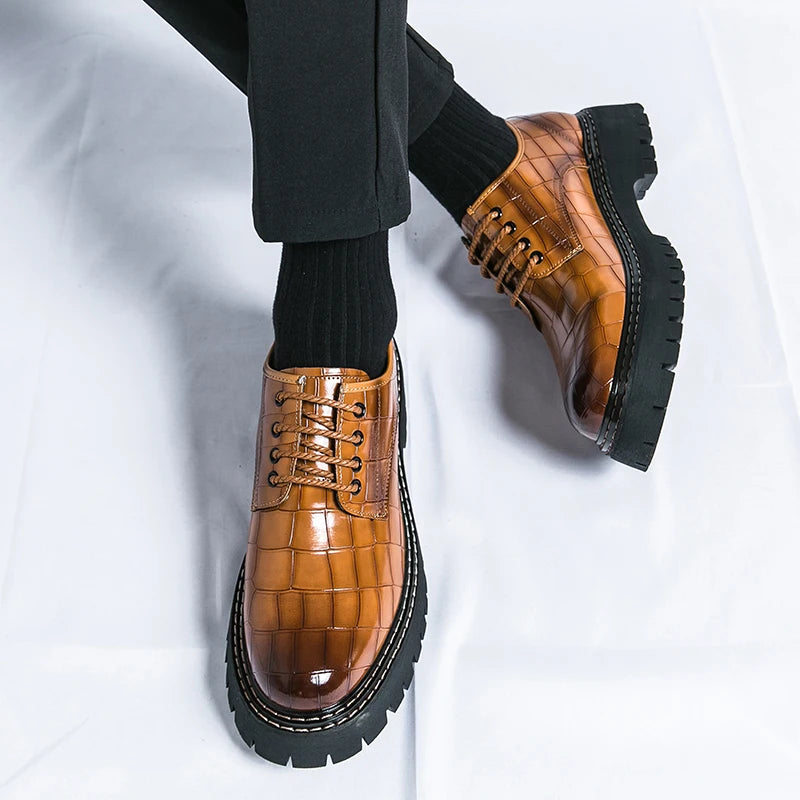 Marquant Leather Derby Shoe