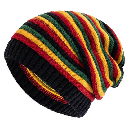Rostava Striped Beanie