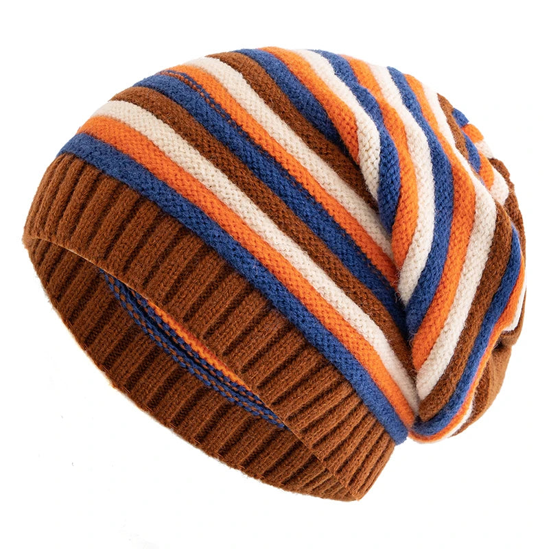 Rostava Striped Beanie