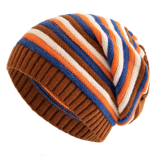 Rostava Striped Beanie