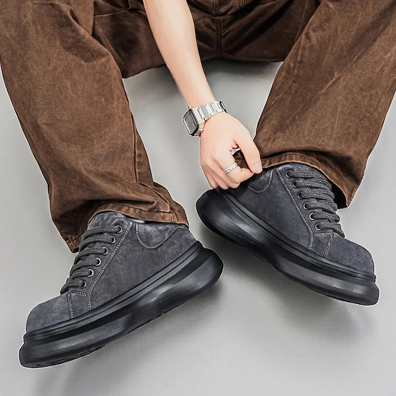 Mercer Platform Suede Sneaker