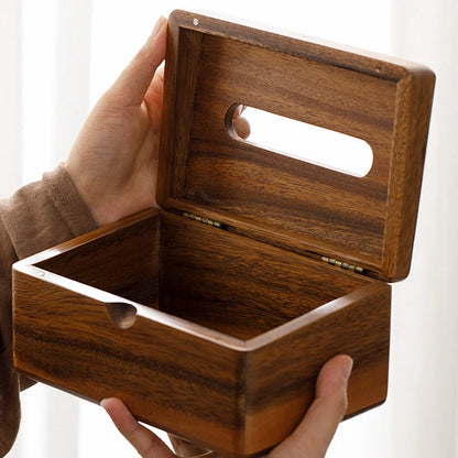 Ravelle Oak Tissue Dispenser