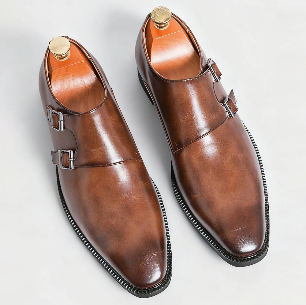 Matteo Bellini Double Monk Strap Shoes