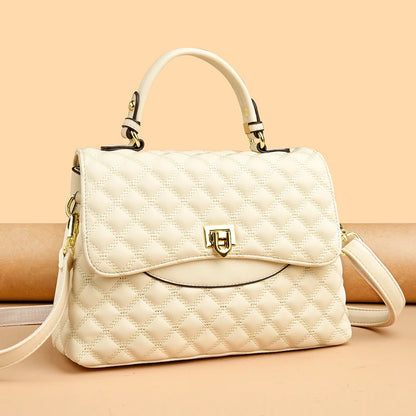 Marcellin Quilted Satchel Bag