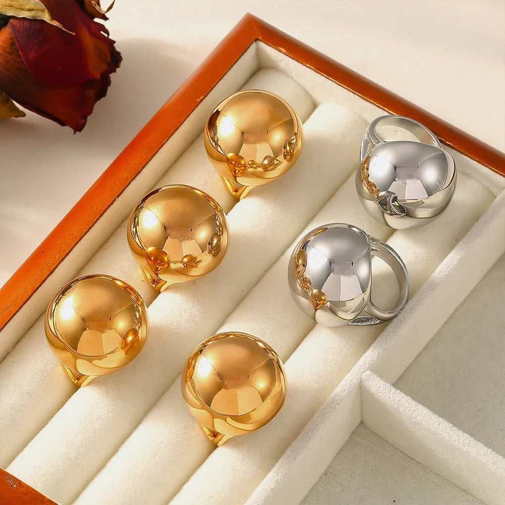 Goccia Forte Dome Ring