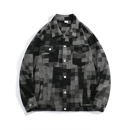 Belmont Plaid Denim Jacket