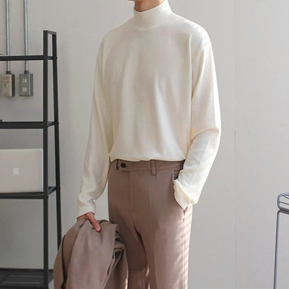 Lusaro Essential Mock Neck Pullover