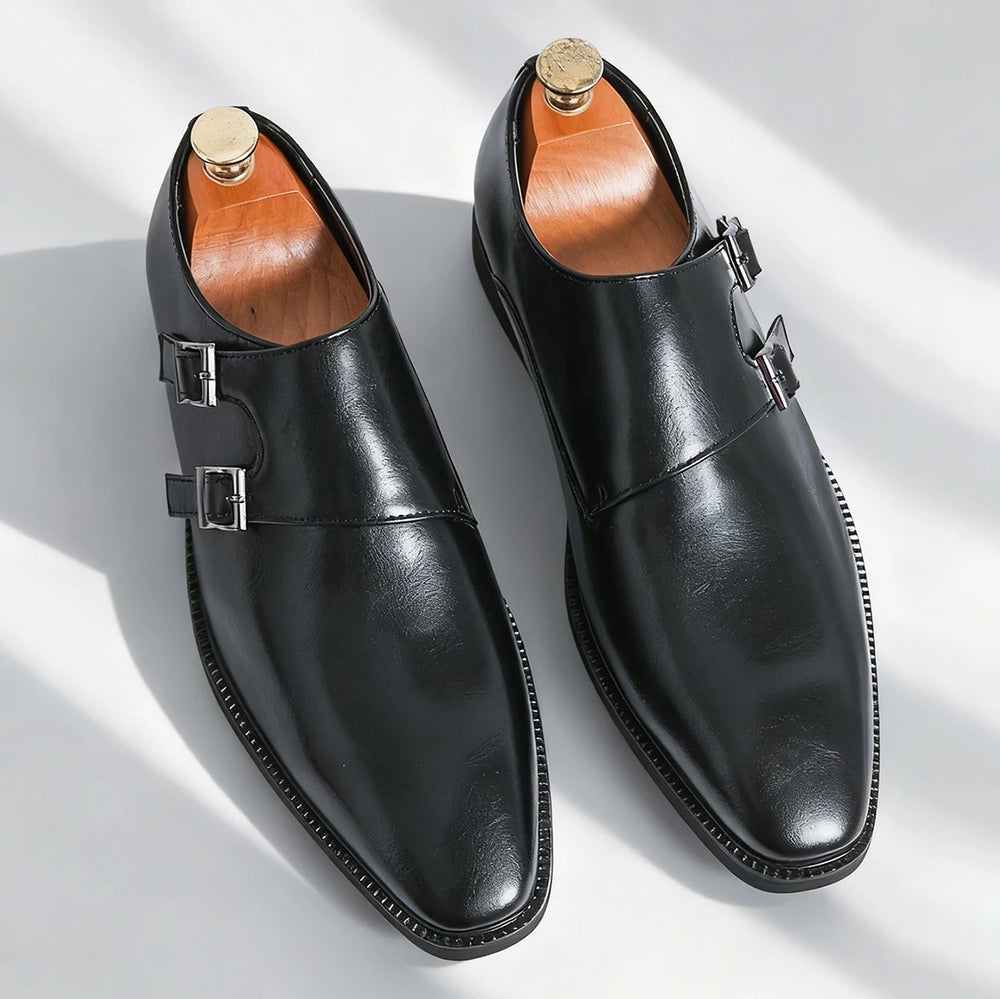 Matteo Bellini Double Monk Strap Shoes