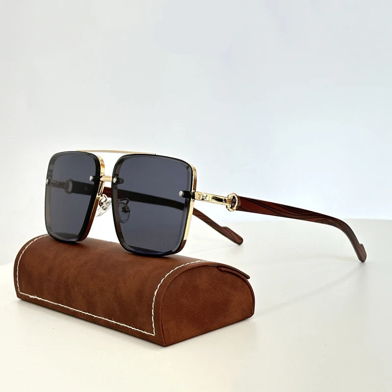 Alessio Montreux Metal Sunglasses