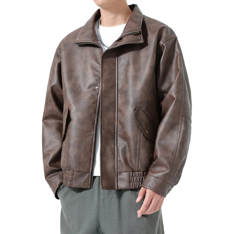 Matteo Rinaldi Leather Jacket