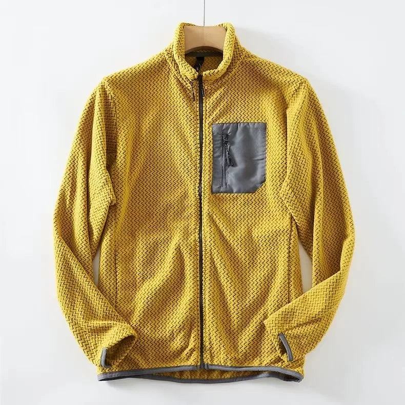 Armand Keller Textured Fleece Jacket