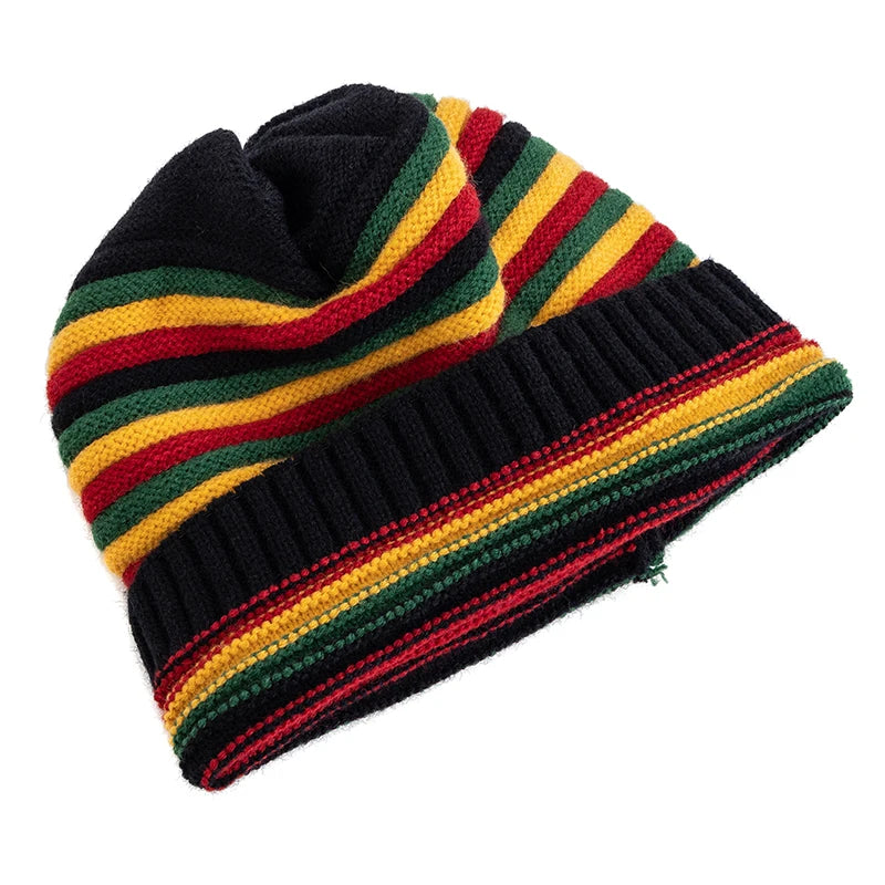 Rostava Striped Beanie