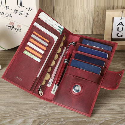 JetSync Leather Travel Wallet 2.0