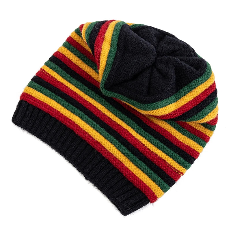 Rostava Striped Beanie