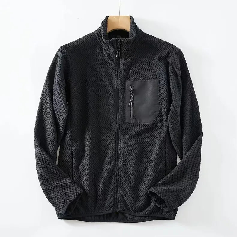 Armand Keller Textured Fleece Jacket