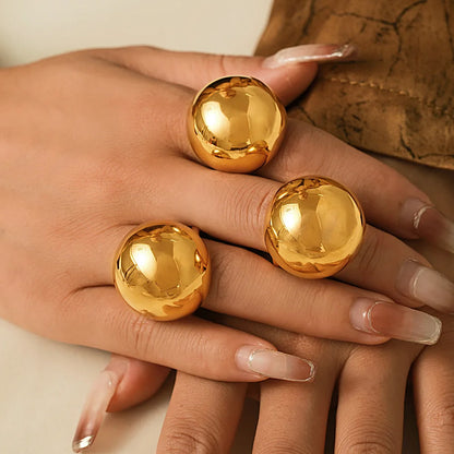 Goccia Forte Dome Ring