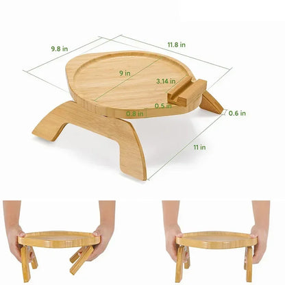 Bamboo Sofa Arm Tray