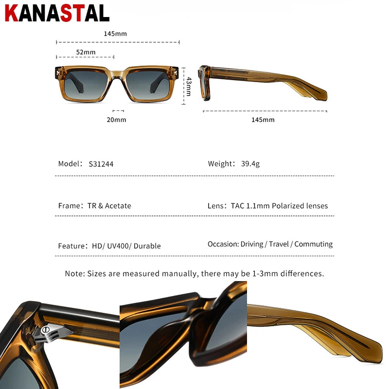 The Cove Round Polarized Acetate Sunglasses