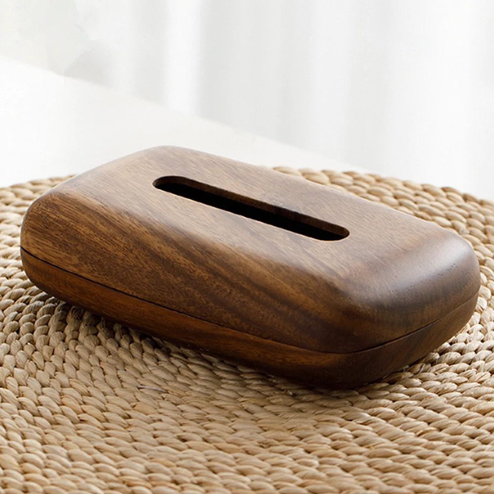 Ravelle Oak Tissue Dispenser