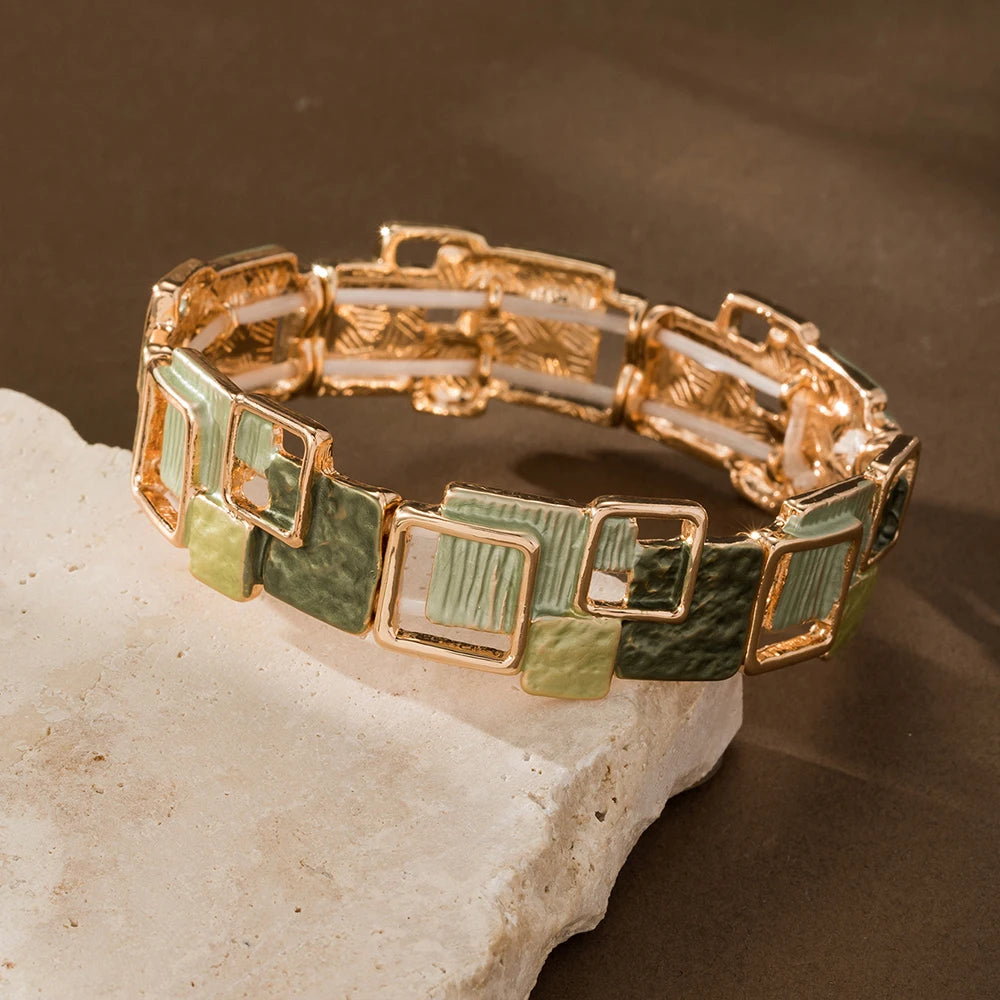 Bracca Verde Link Bracelet