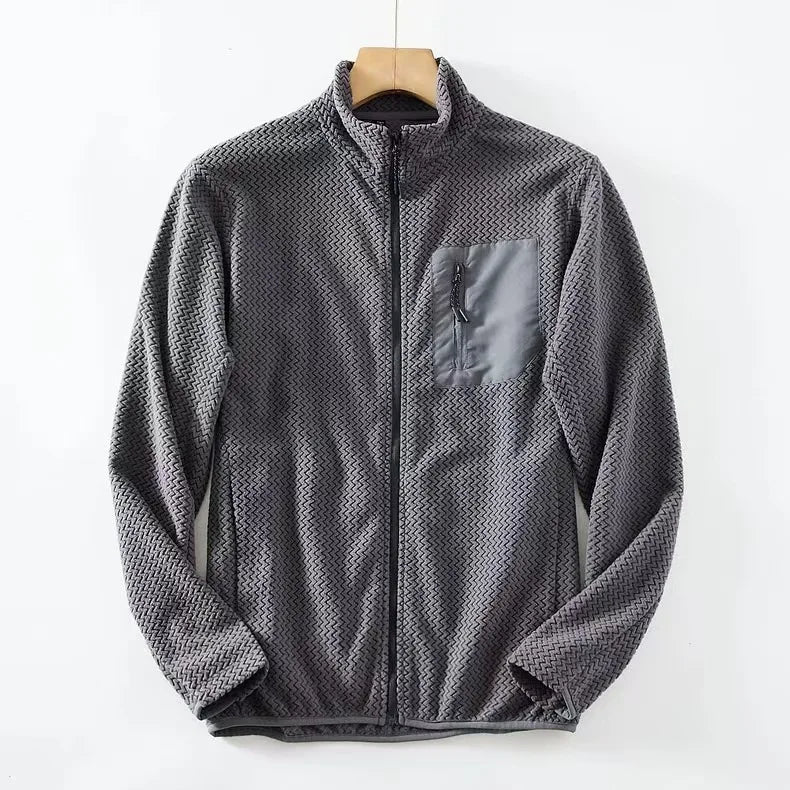 Armand Keller Textured Fleece Jacket