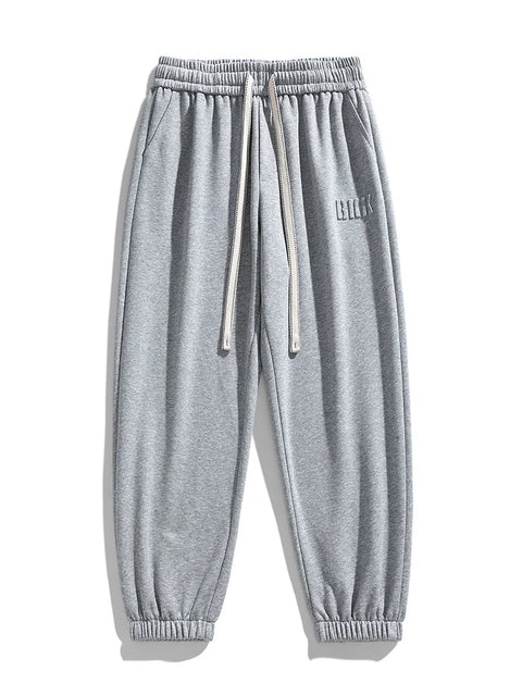Corsa Grigia Heavyweight Street Joggers