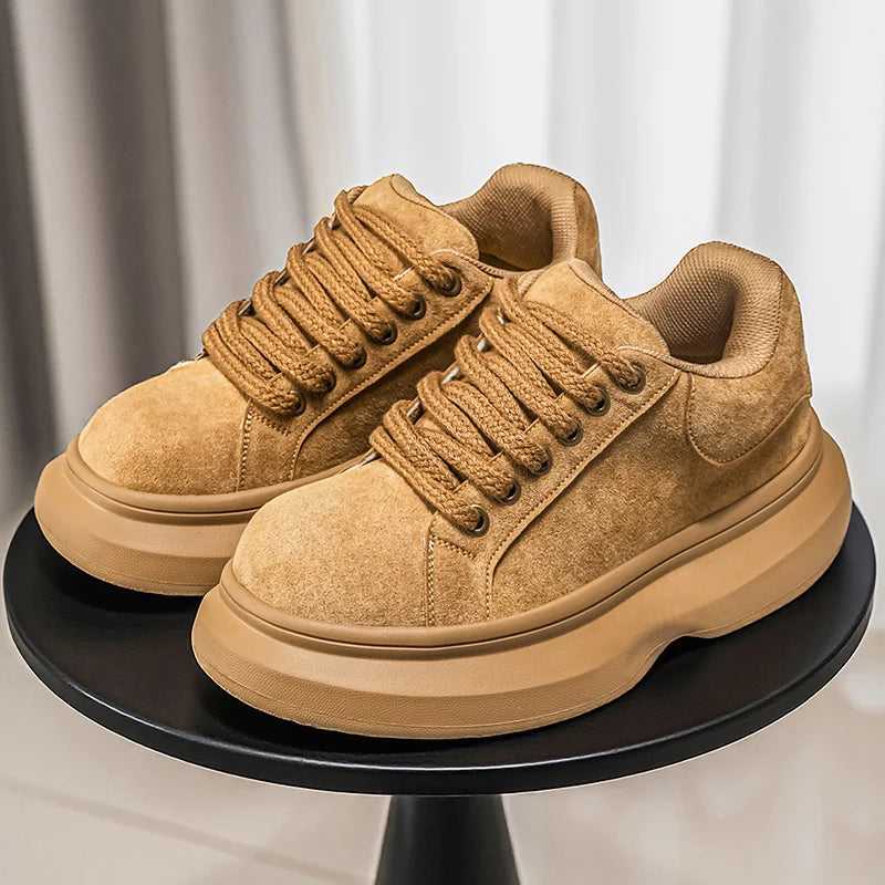 Mercer Platform Suede Sneaker