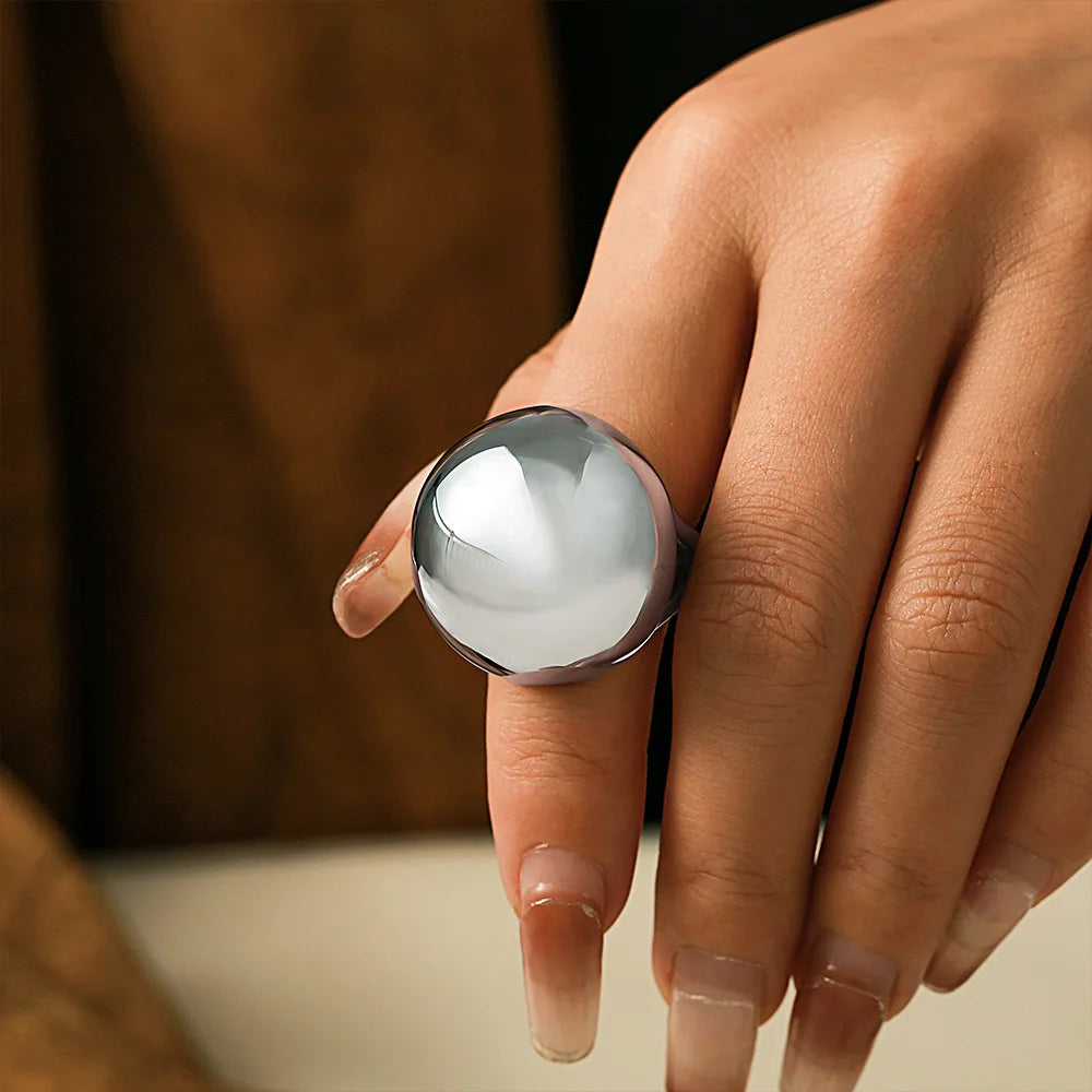 Goccia Forte Dome Ring