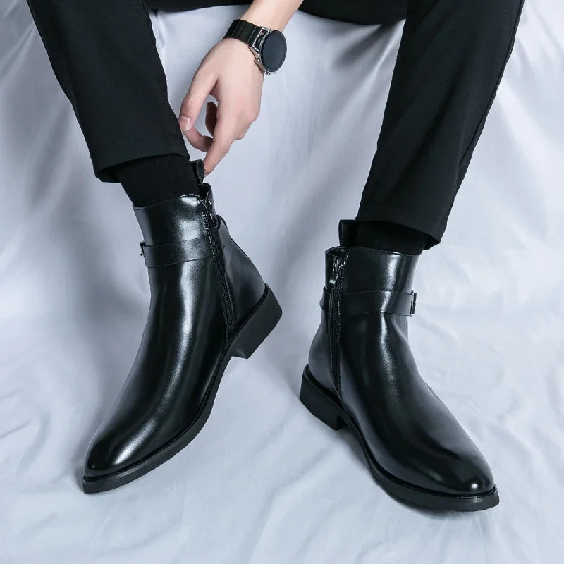 Bruges Leather Ankle Boot