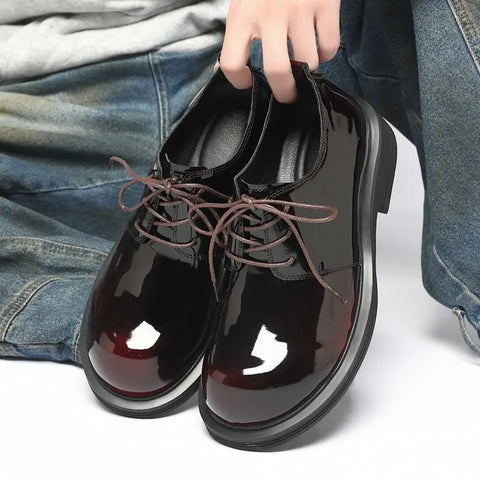 Renaud Patent Leather Oxford