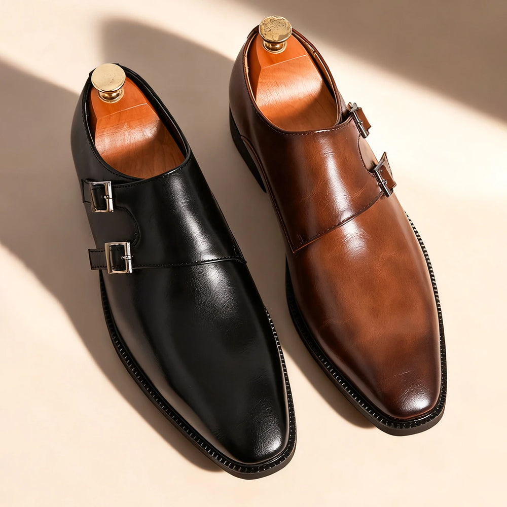 Matteo Bellini Double Monk Strap Shoes