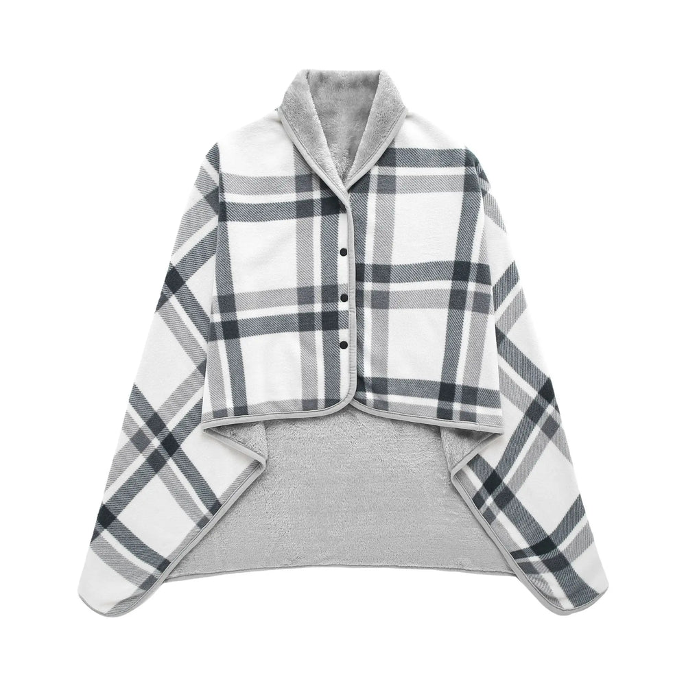 Parisian Checkered Cloak