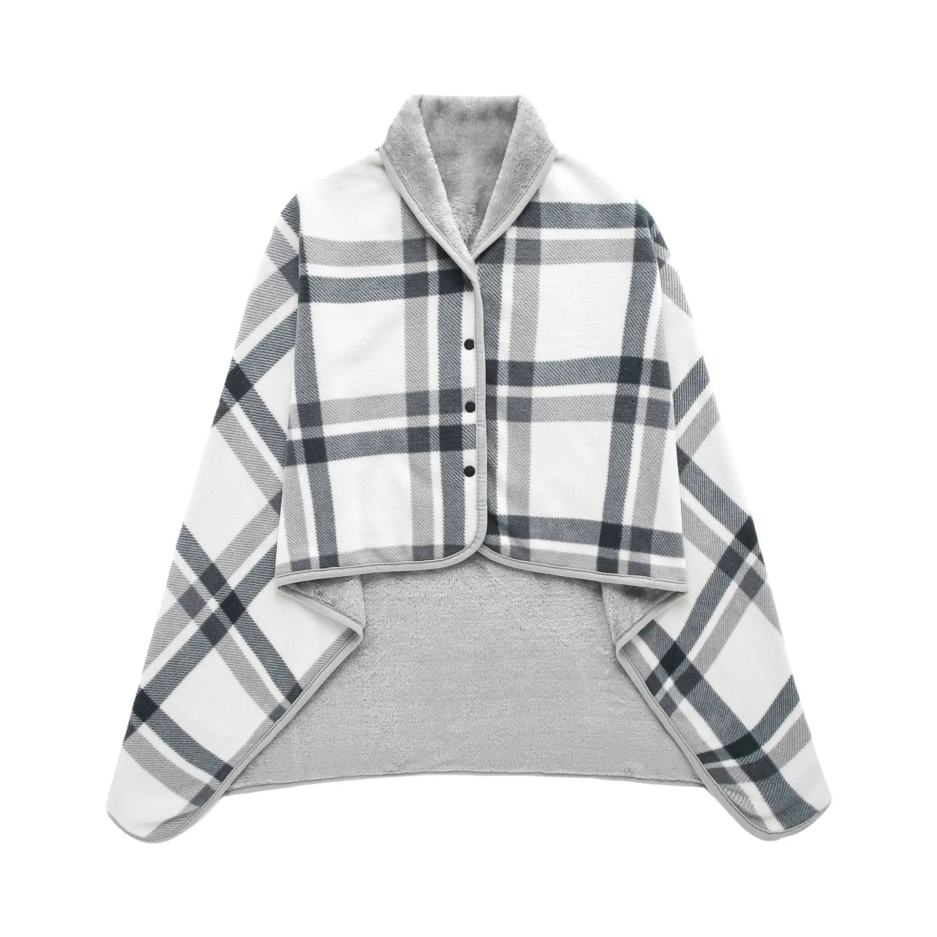 Parisian Checkered Cloak