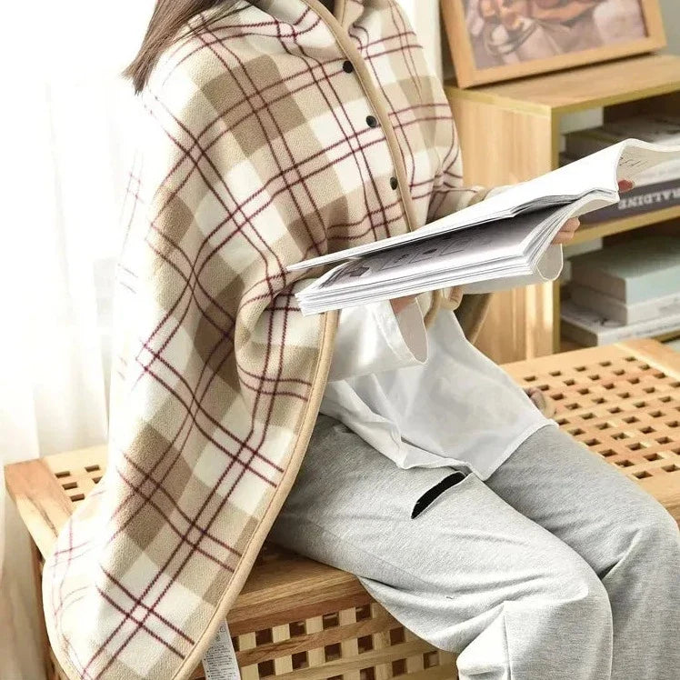 Parisian Checkered Cloak