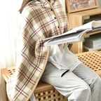 Parisian Checkered Cloak