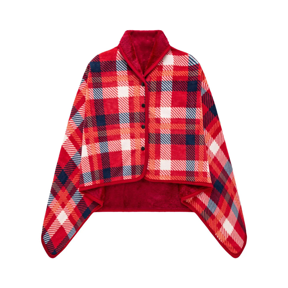 Parisian Checkered Cloak