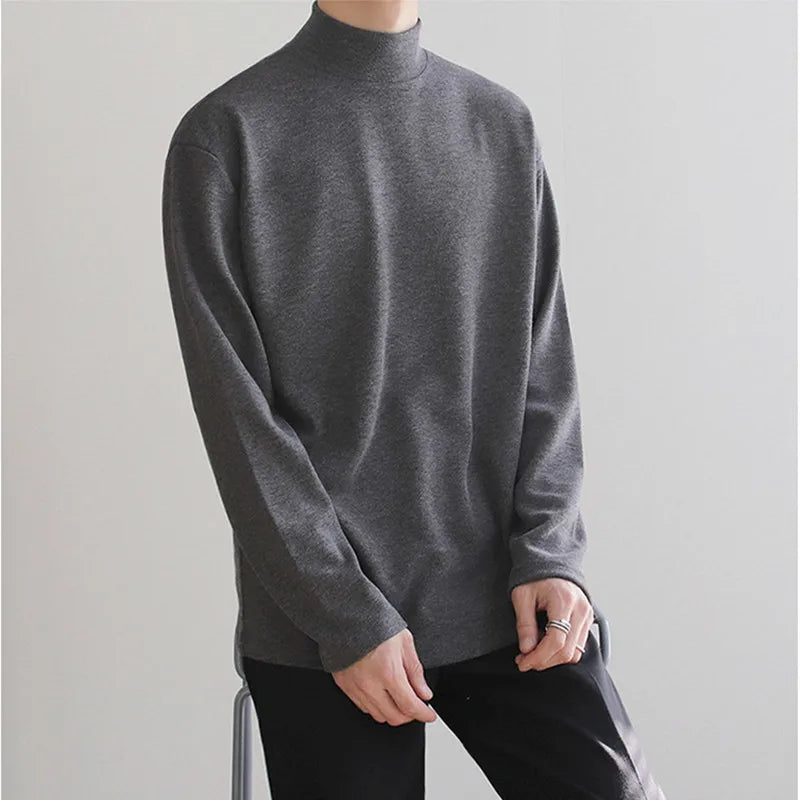 Lusaro Essential Mock Neck Pullover