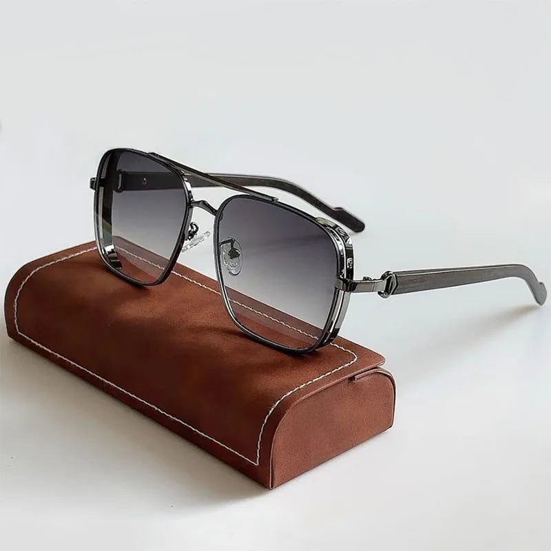 Alessio Montreux Metal Sunglasses
