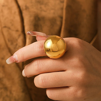 Goccia Forte Dome Ring