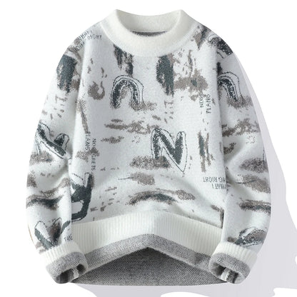 Volkov Jacquard Knit Sweater