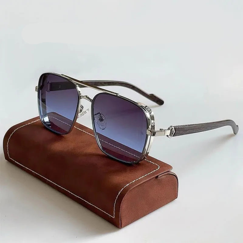Alessio Montreux Metal Sunglasses