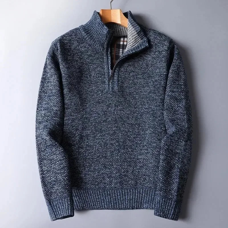 Alessandro Moreni Quarter Zip Sweater