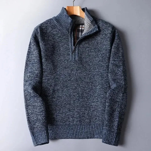 Alessandro Moreni Quarter Zip Sweater
