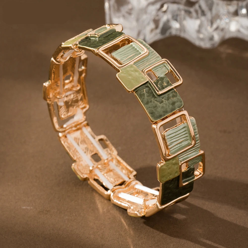 Bracca Verde Link Bracelet