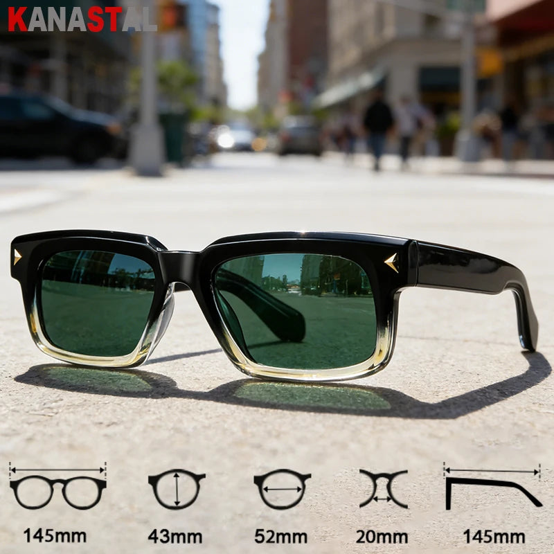 The Cove Round Polarized Acetate Sunglasses