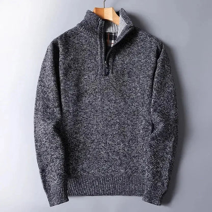 Alessandro Moreni Quarter Zip Sweater