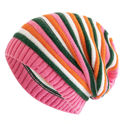 Rostava Striped Beanie